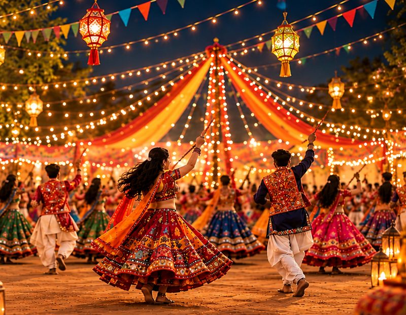 Navratri decor
